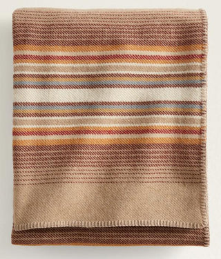 Eco-Wise Washable Wool Bedding Sienna Stripe