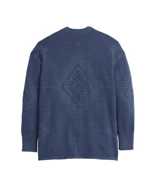 Women's Textured Sierra Springs Cardigan Navy