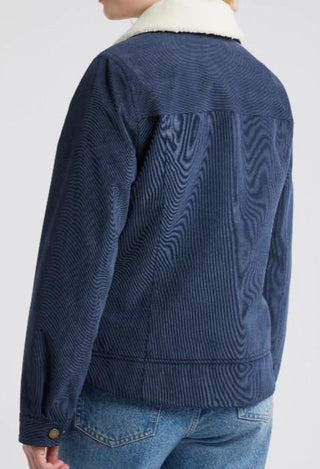 Wind River Corduroy Trucker Jacket Navy