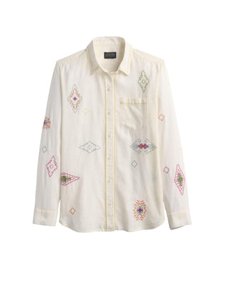 Women's Perfect One Pocket Shirt Ivory