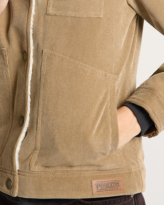 Wind River Corduroy Trucker Jacket Old Oak