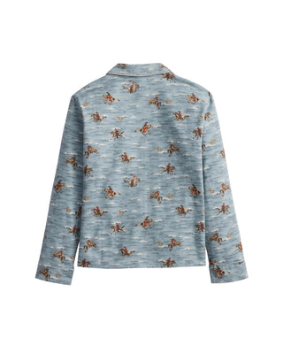 Women's Pajama Set Cowboy Blue