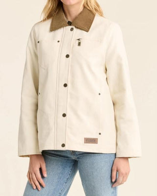 Hazel Canvas Jacket Bone