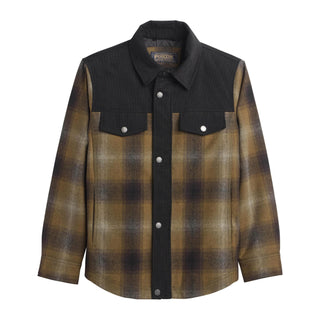 Timberline Shirt Jacket Olive Brown Ombre