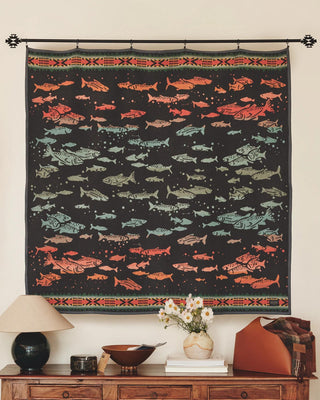 Salmon Run Throw