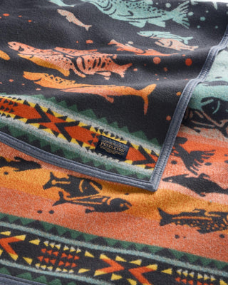 Salmon Run Throw