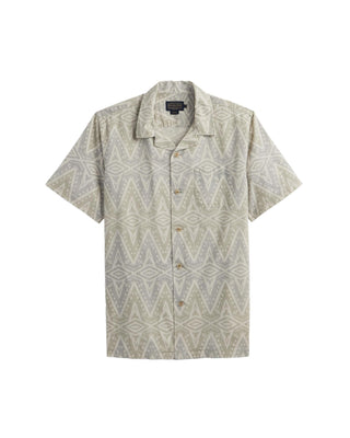 Men's Aloha Shirt Helena Ecru Multi