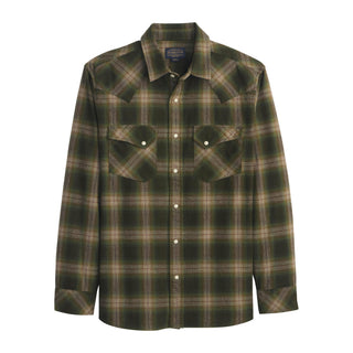Wyatt Shirt Olive Multi Plaid