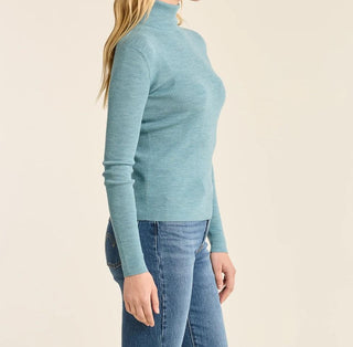 Merino Turtleneck Sea Blue