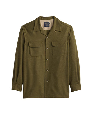 Men's Board Shirt Green Mix Regular And Tall