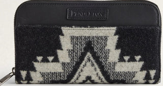 Continental Zip Wallet Rock Point Black