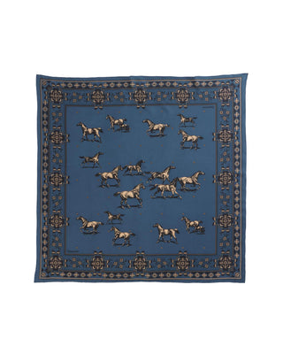 Herd of Horses Silk Scarf