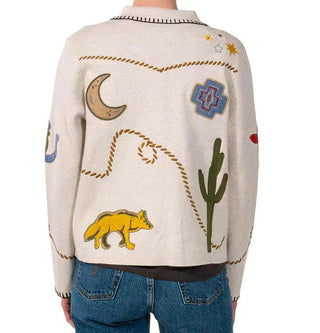 Pendleton Souvenir Cardigan Oatmeal Multi