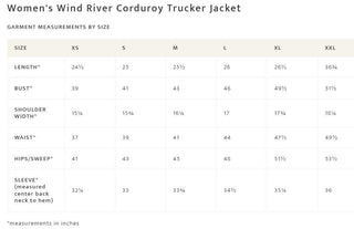 Wind River Corduroy Trucker Jacket Old Oak
