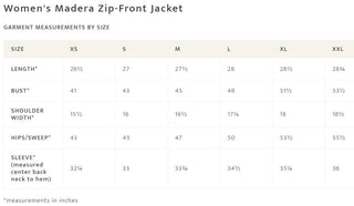 Madera Zip-front Jacket Journey West Black Blue
