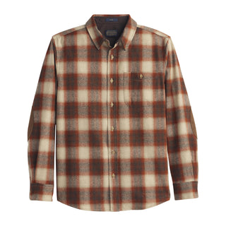 Trail Shirt Rust White Plaid