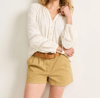 Women's Athena Blouse Ivory
