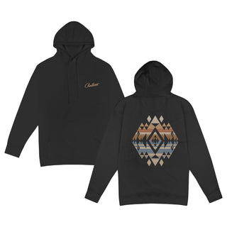 Agate Beach Graphic Hoody Black/Multi