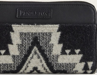 Continental Zip Wallet Rock Point Black