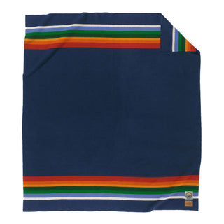 Crater Lake Navy Blanket Full