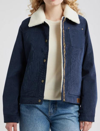 Wind River Corduroy Trucker Jacket Navy