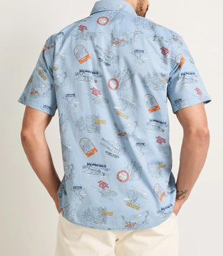 Men's Shoreline Shirt National Park Blue